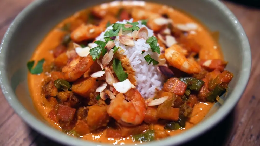 Curry Crevettes